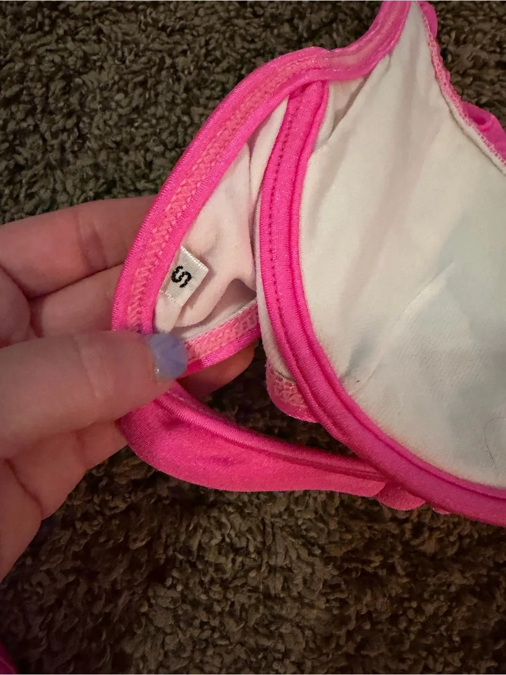 Pageant swimsuit pink set size small